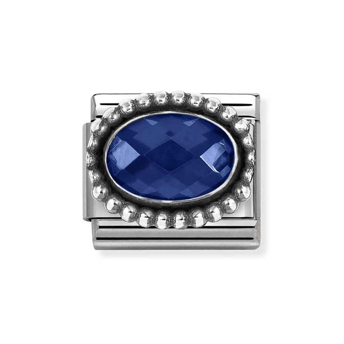 Nomination Deep Blue Faceted Stone Charm
