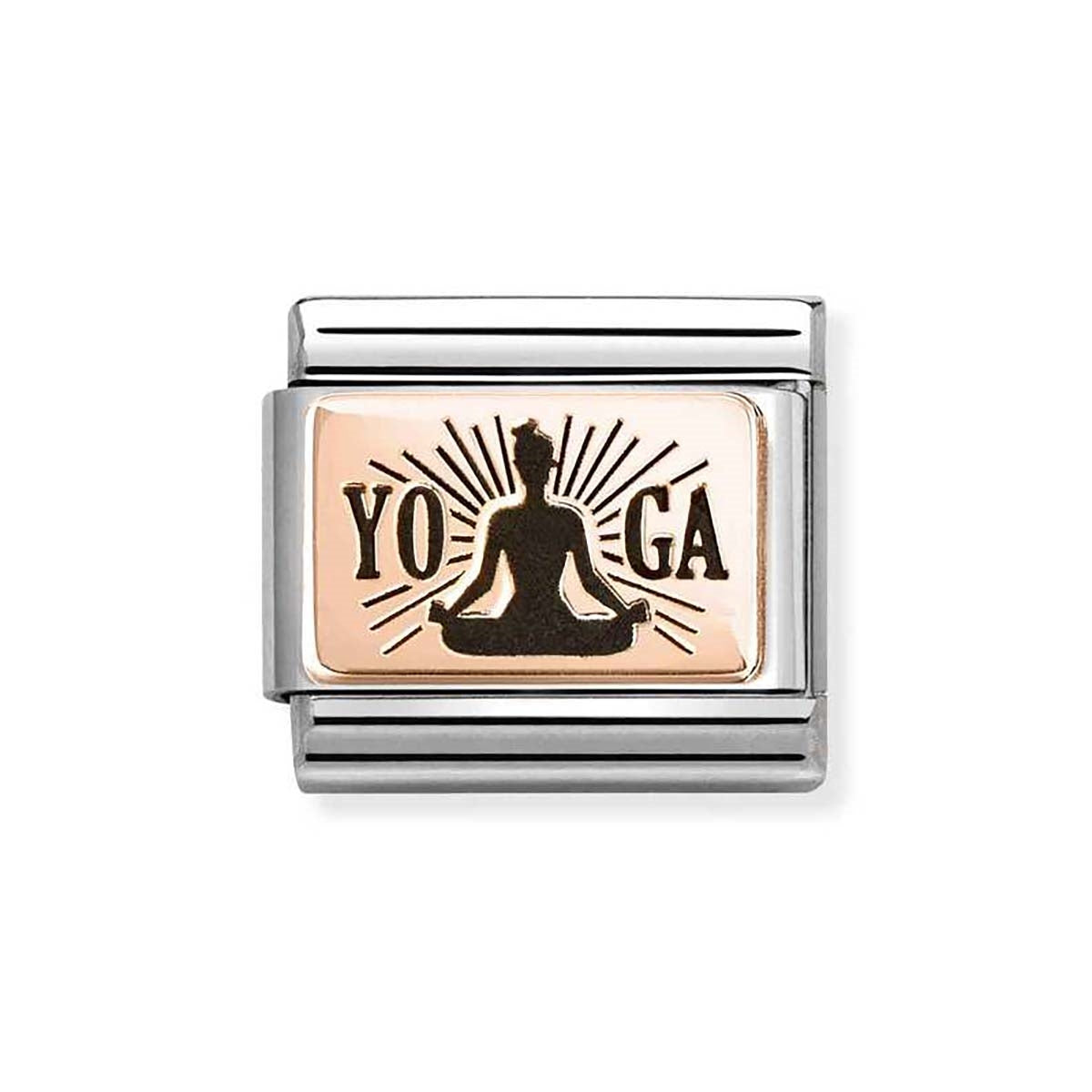 Nomination Rose Gold Yoga Charm