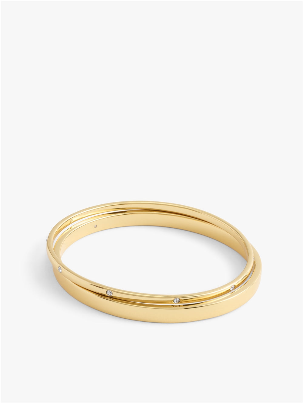 Coach Gold Boxed Bangles Set of Two