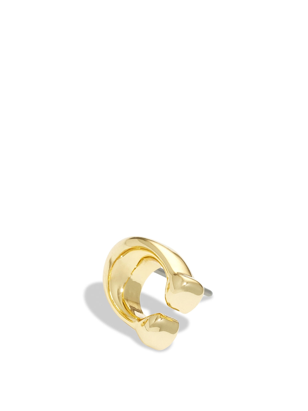 Coach Gold C Starter Stud Earrings