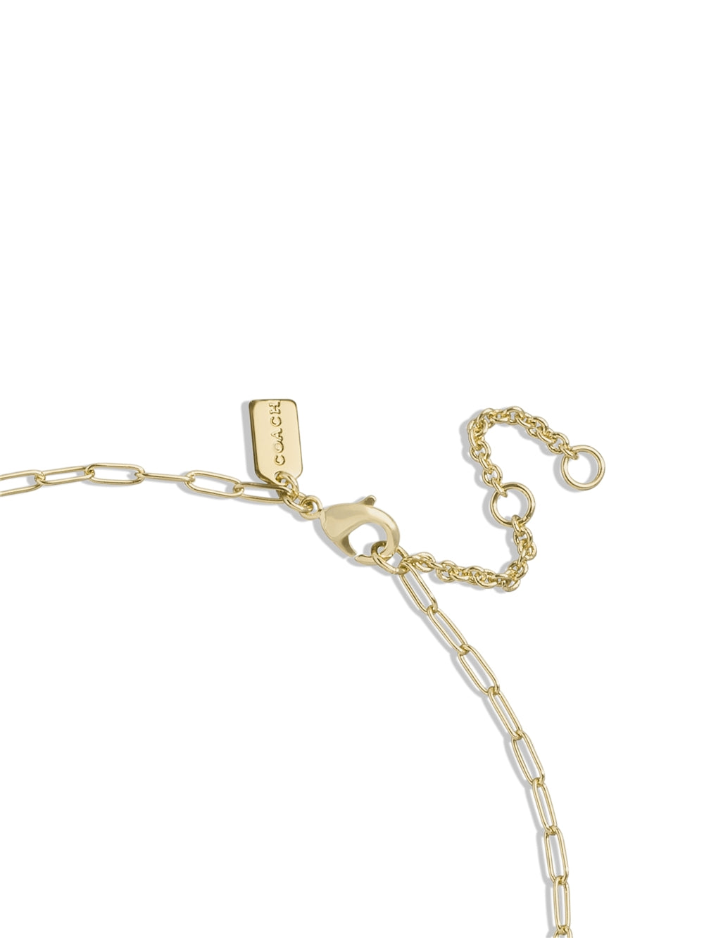 Coach Gold Heart Necklace