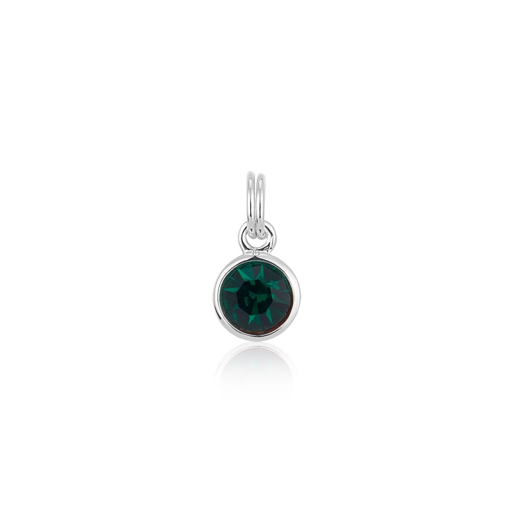 Karma Silver Birthstone Charm