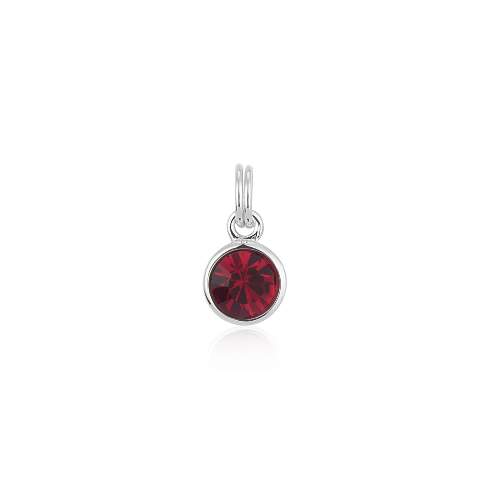 Karma Silver Birthstone Charm