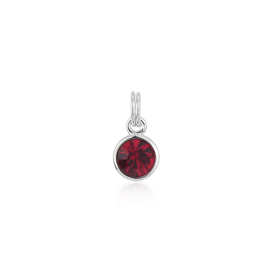 Karma Silver Birthstone Charm