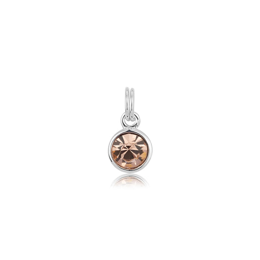 Karma Silver November Charm