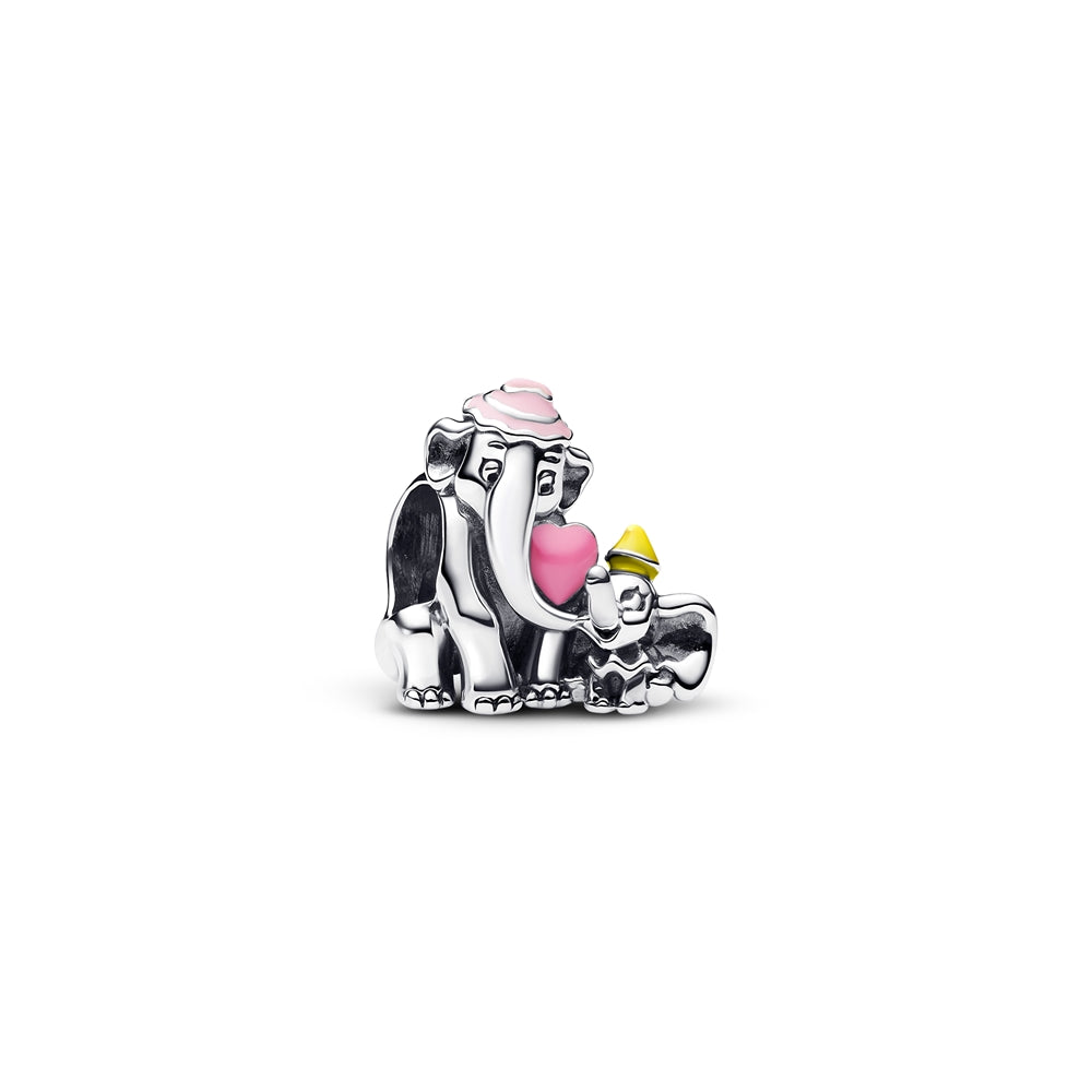 Pandora Silver Disney Dumbo and Mum Charm