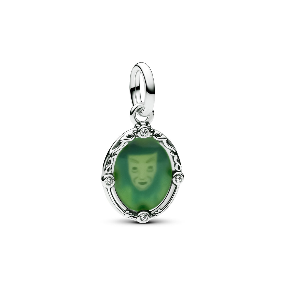Pandora Silver Disney Snow White Mirror Dangle Charm