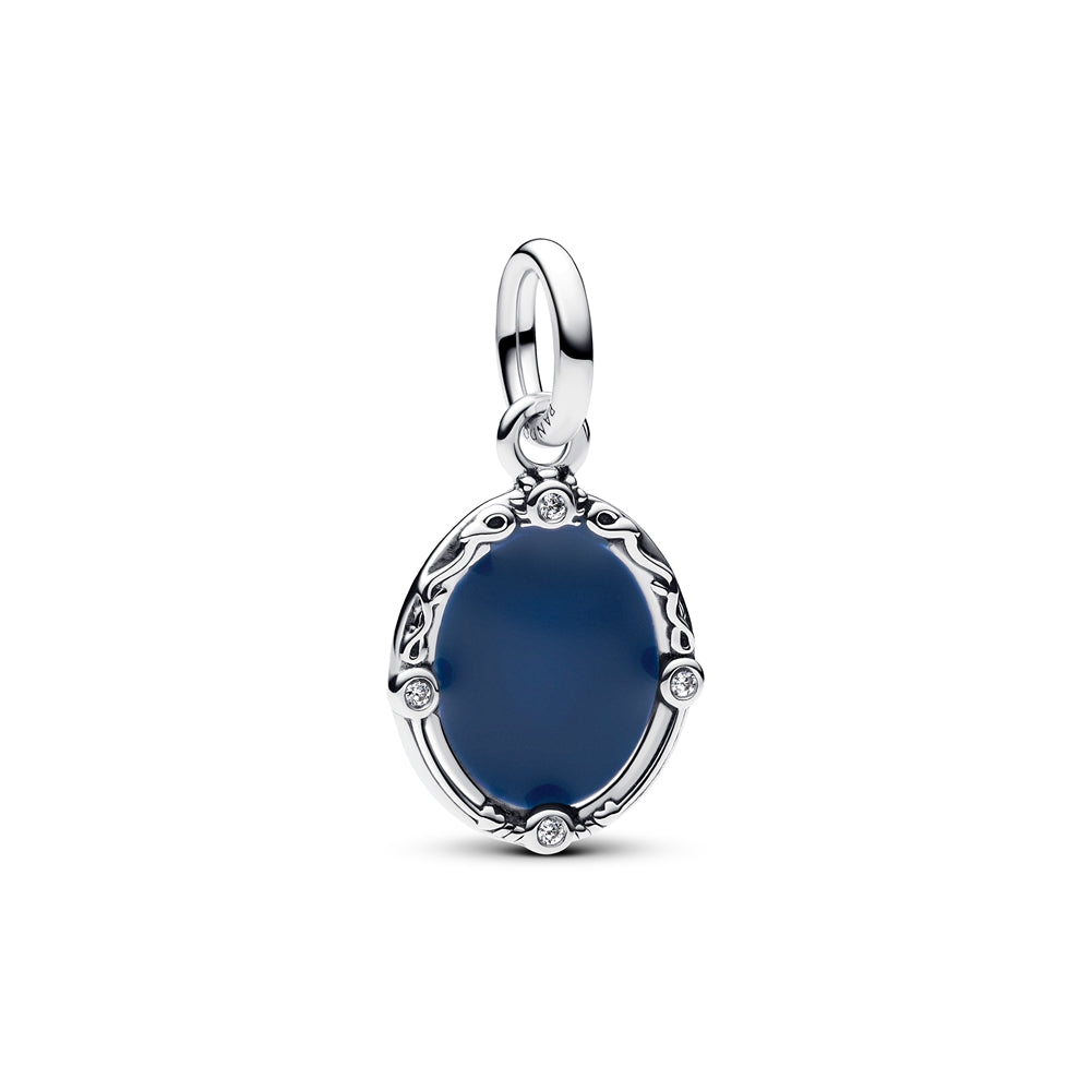 Pandora Silver Disney Snow White Mirror Dangle Charm