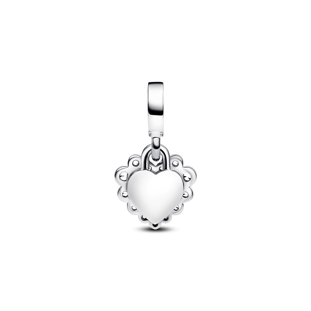 Pandora Silver Heart 'There Is No One Like You' Dangle Charm