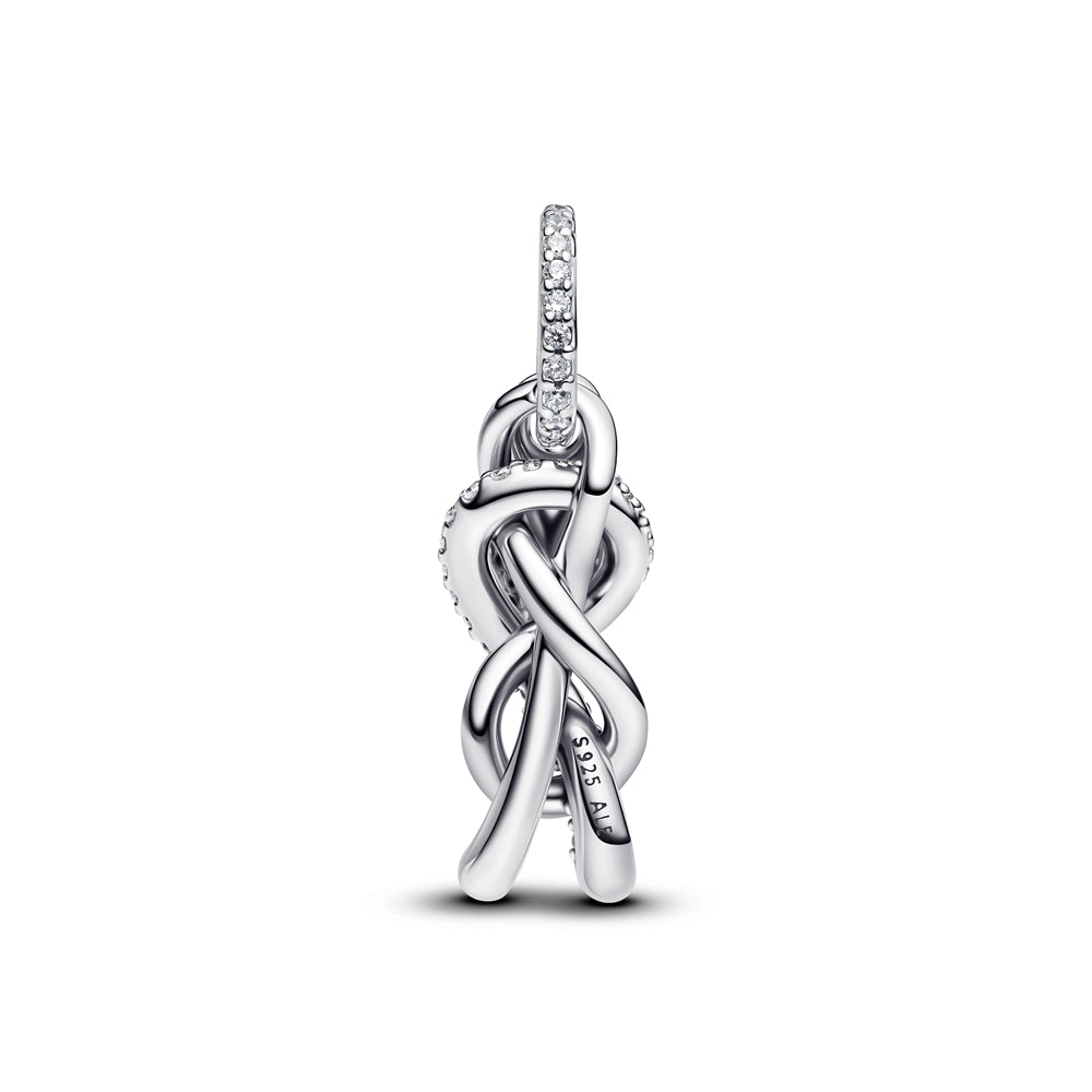 Pandora Silver Infinity Knot Dangle Charm