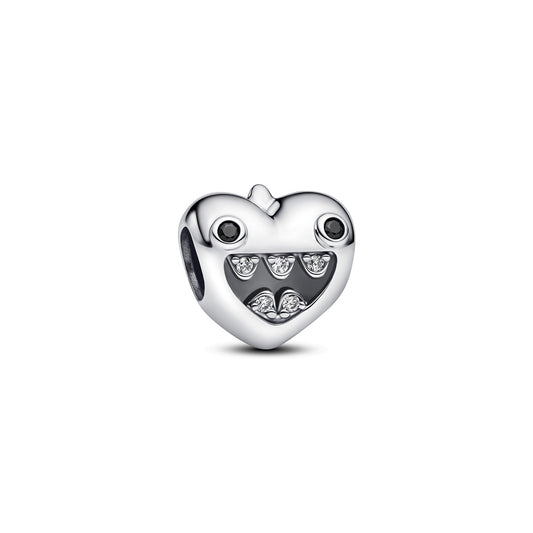 Pandora Silver Mum of Monsters Heart Charm