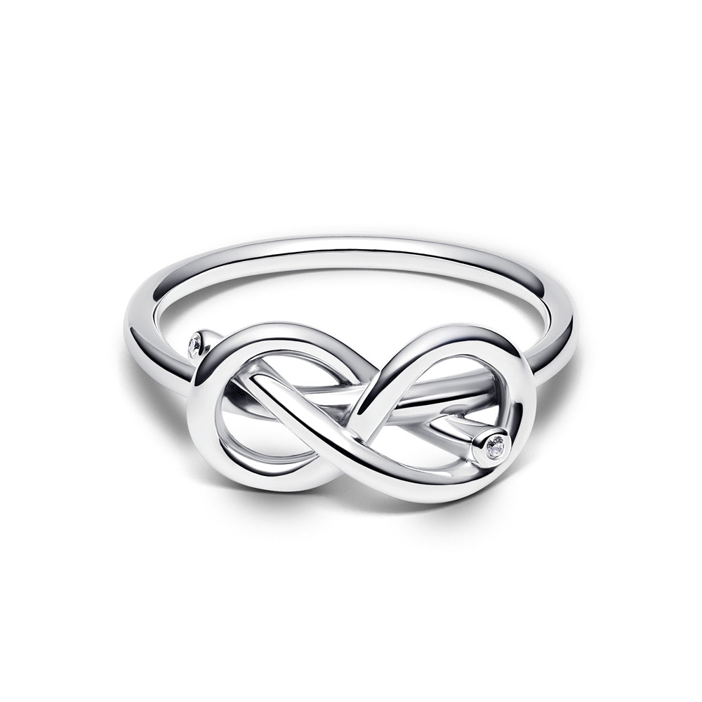 Pandora Silver Infinity Knot Ring