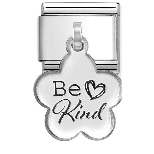 Nomination 'Be Kind' Flower Charm