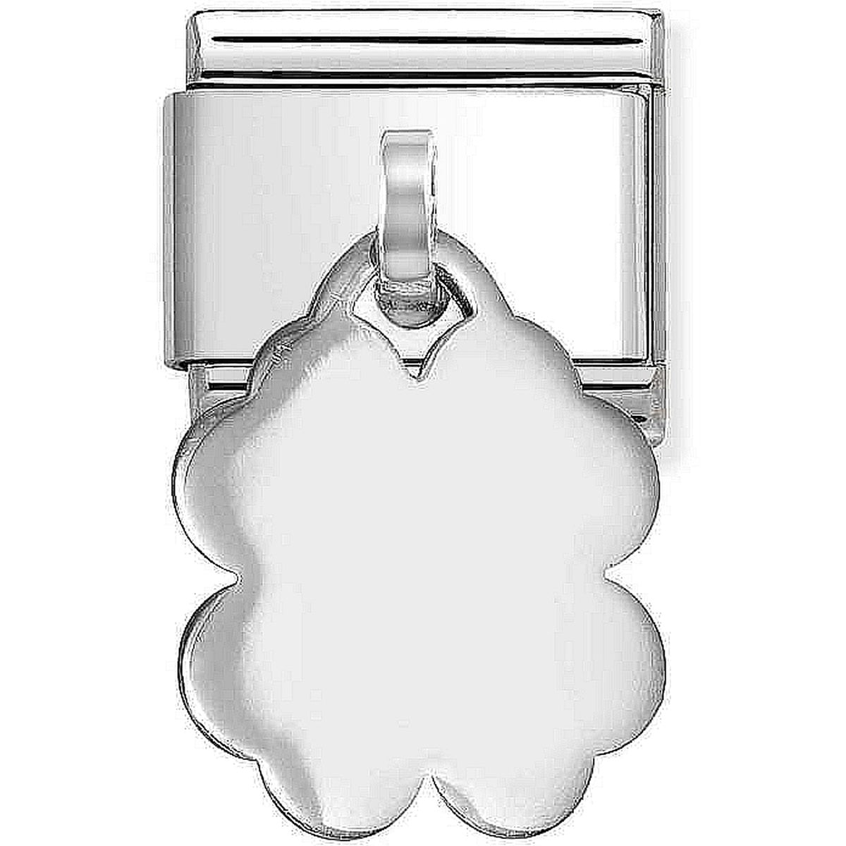 Nomination Engraving Clover Charm