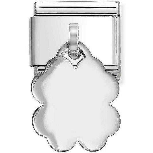 Nomination Engraving Clover Charm