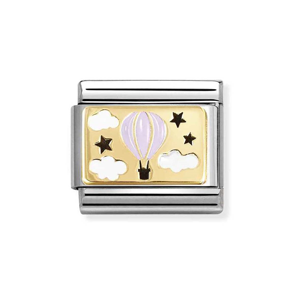 Nomination Hot Air Balloon Pink Charm