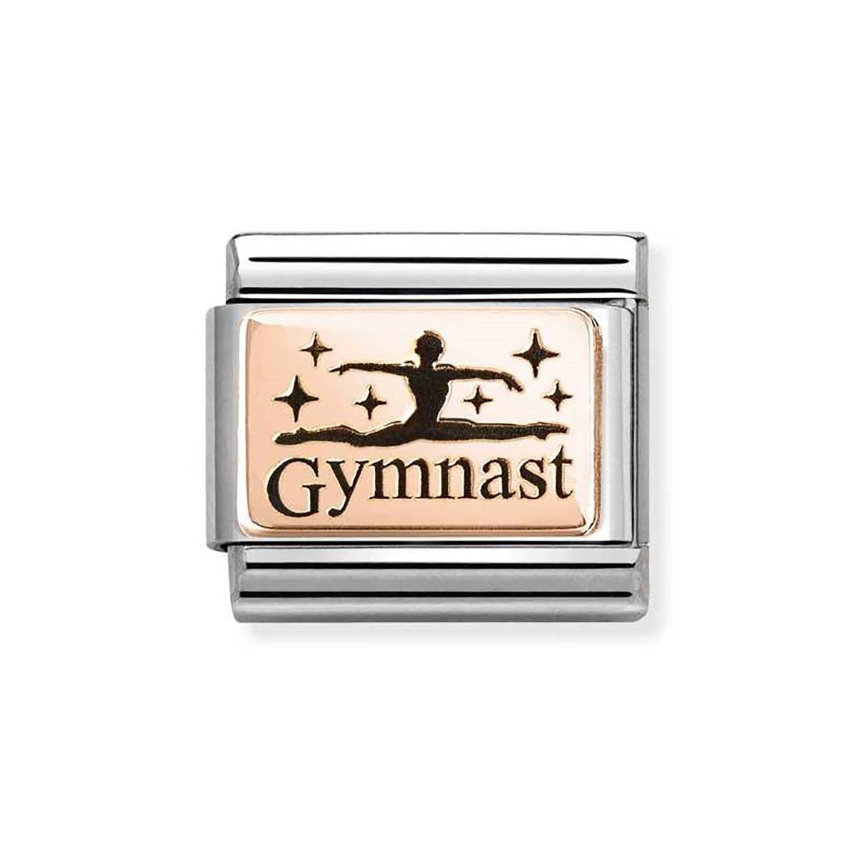 Nomination Rose Gold Gymnast Charm