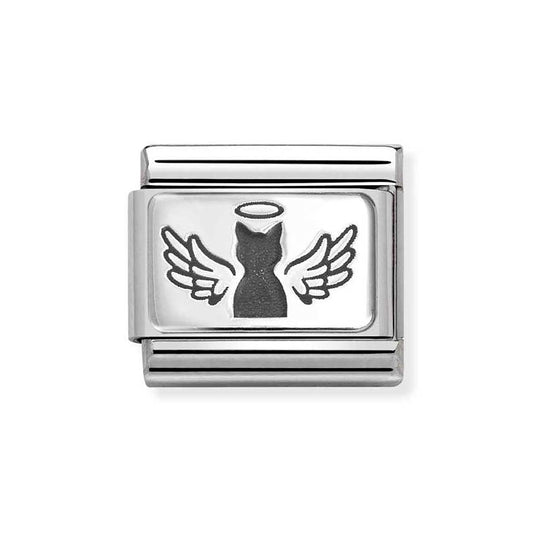 Nomination Angel Cat Charm