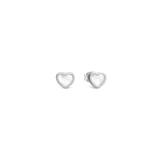 Nomination Emosfere Mother of Pearl Heart Stainless Steel Earrings