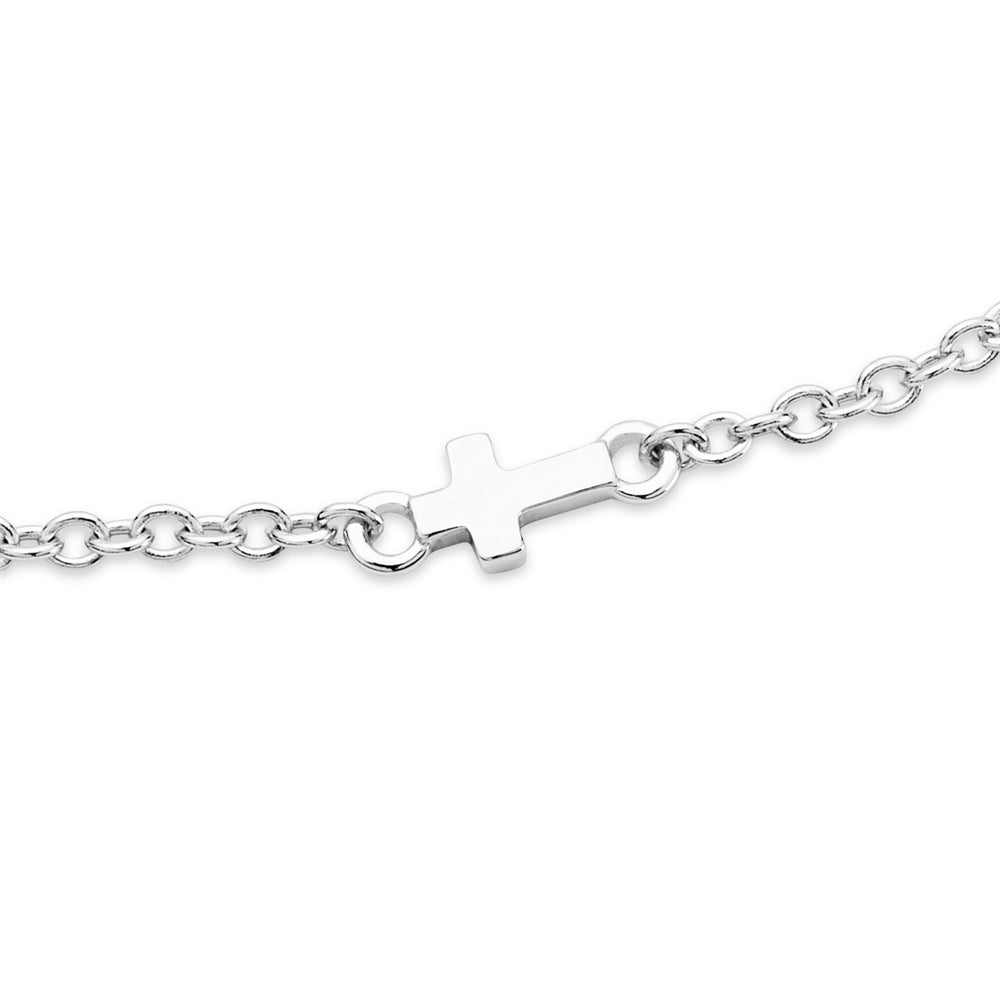 Argento Silver Kids Multi Cross Bracelet