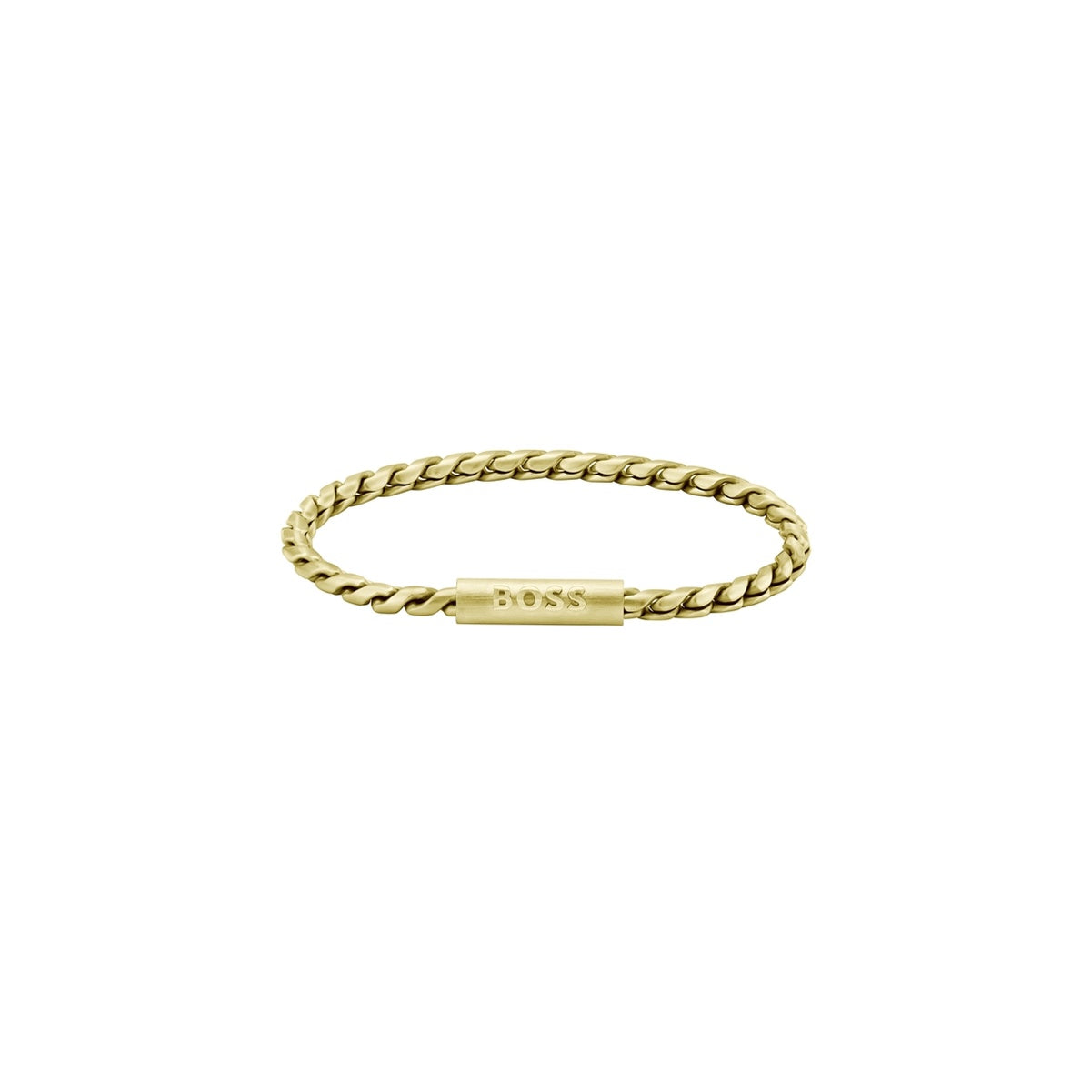 Boss Gold Doran Braided Bracelet