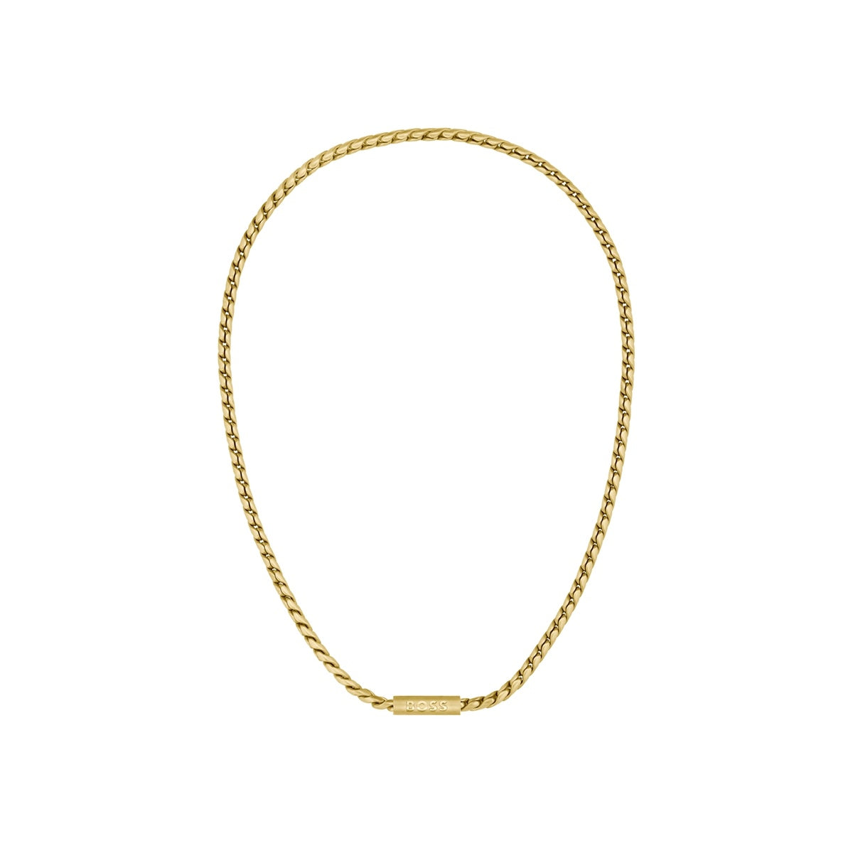Boss Gold Gold Braided Necklace