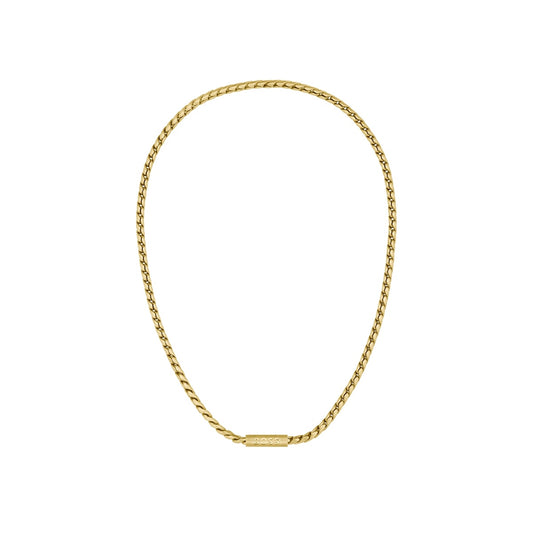 Boss Gold Gold Braided Necklace