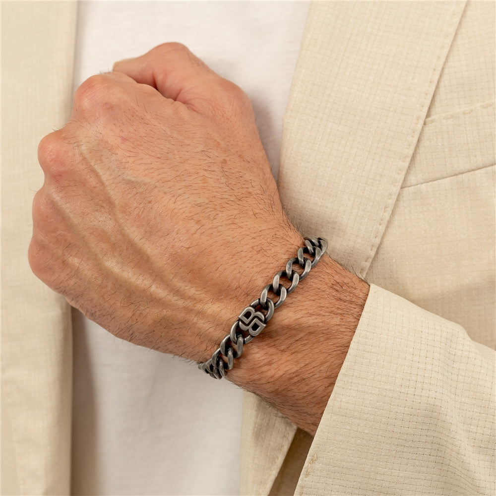 Boss Graphite Double B Bracelet