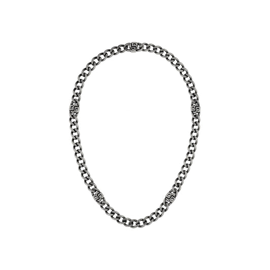 Boss Graphite Double B Necklace