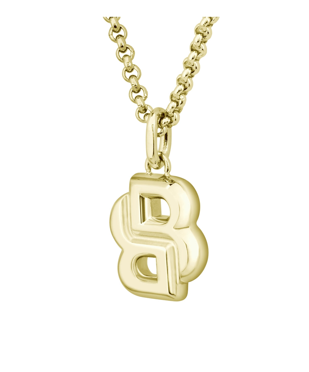 Boss Gold Double B Petite Necklace