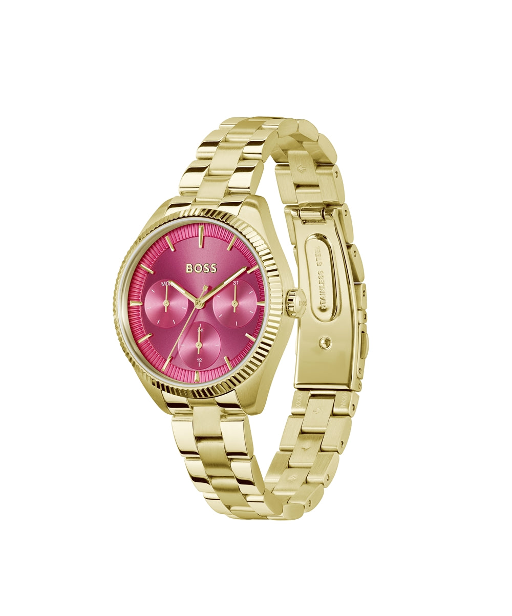 Boss Gold Pink Sage Sport Watch