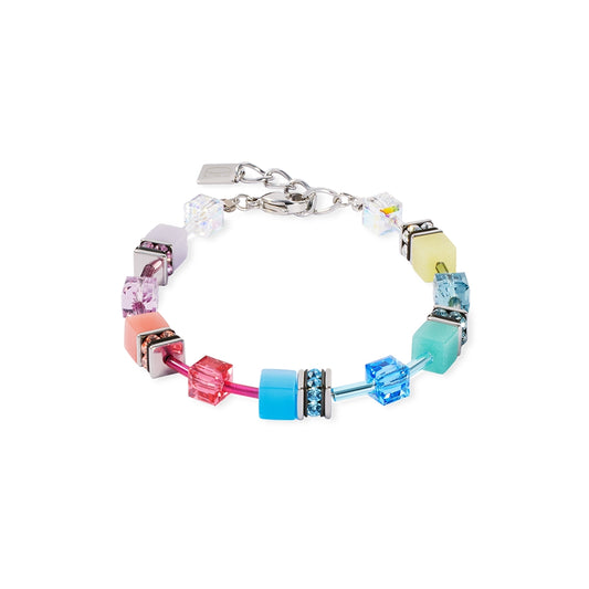 Coeur De Lion Silver Iconic Magic Multi Cubes Bracelet