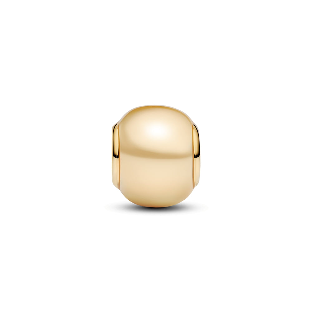 Pandora Gold Round Bead Charm