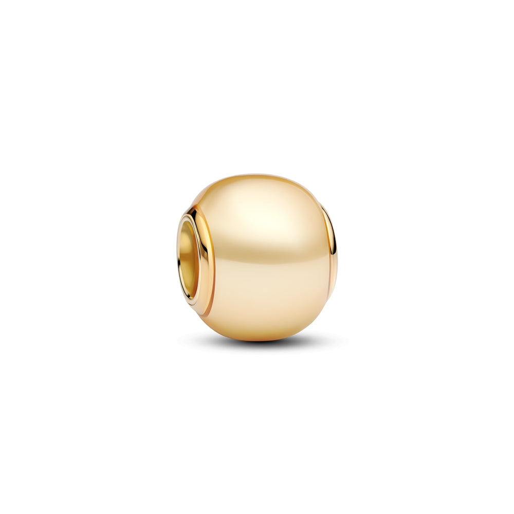 Pandora Gold Round Bead Charm