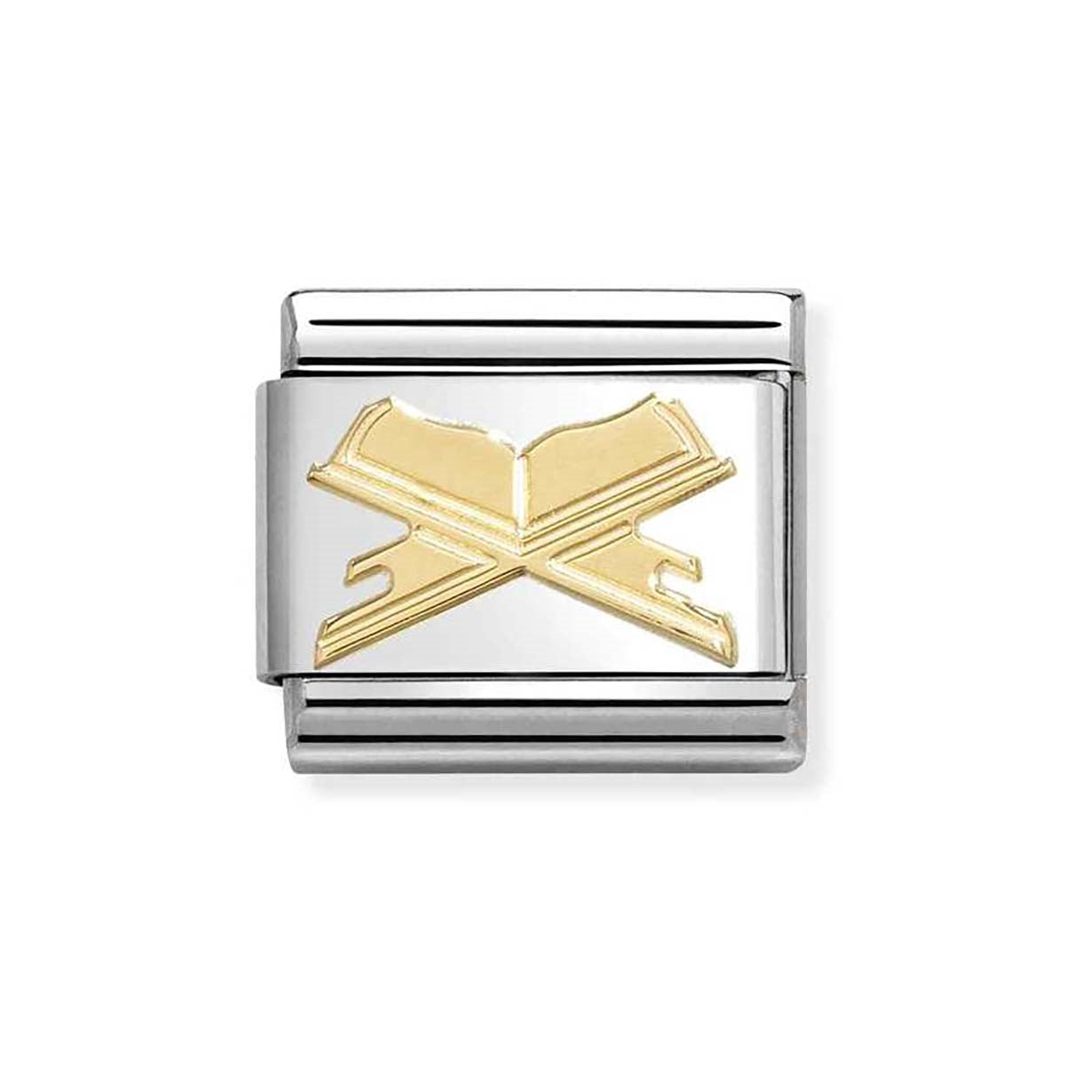 Nomination Gold Holy Book Charm