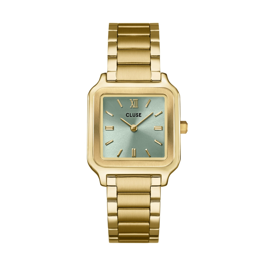 CLUSE Gold Gracieuse Square Sage Watch