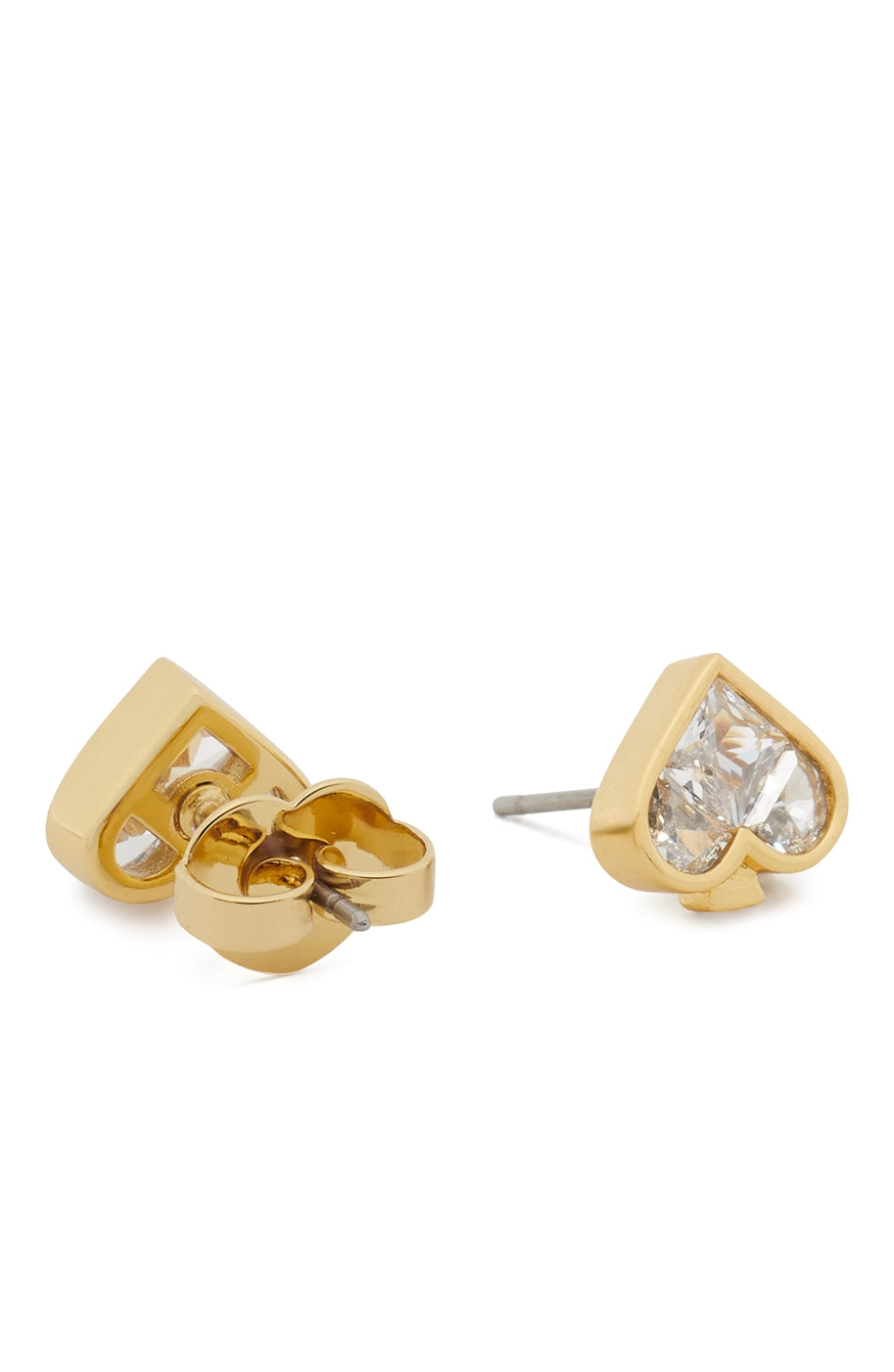 Kate Spade New York Gold So Spade Crystal Studs