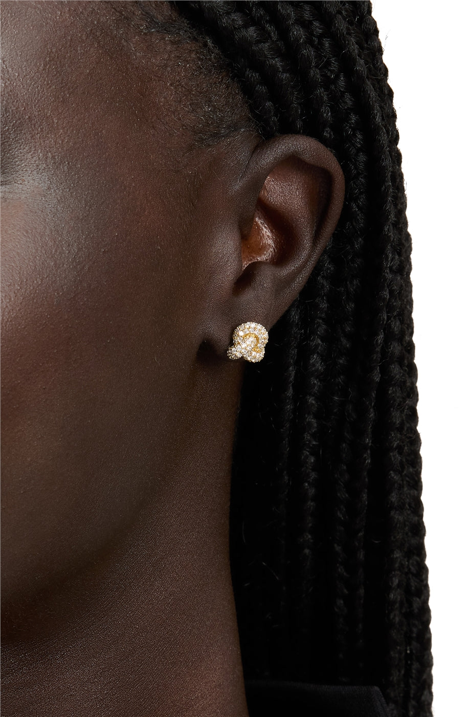 Kate Spade New York Gold Knot Pavé Stud Earrings