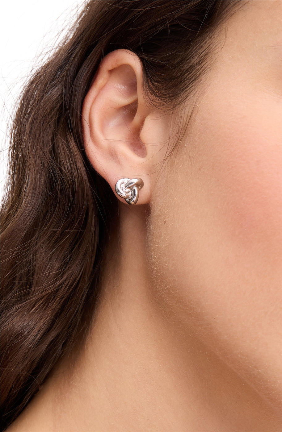 Kate Spade New York Silver Knot Stud Earrings