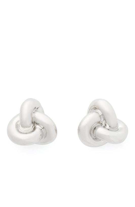 Kate Spade New York Silver Knot Stud Earrings