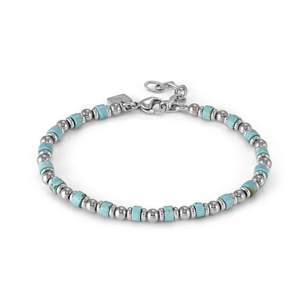 Nomination Instinct Style Sea Edition Turquoise Beaded Bracelet