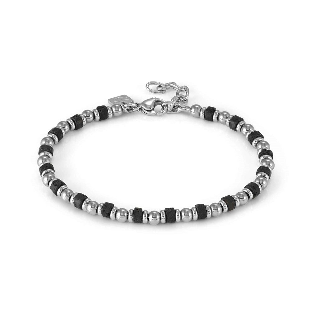 Nomination Instinct Style Sea Edition Lava Stone Beaded Bracelet