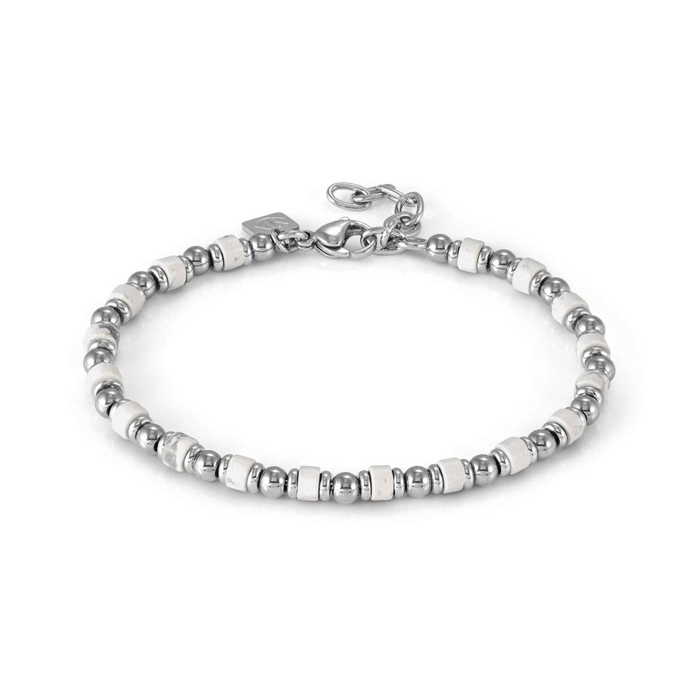 Nomination Instinct Style Sea Edition White Turquoise Beaded Bracelet
