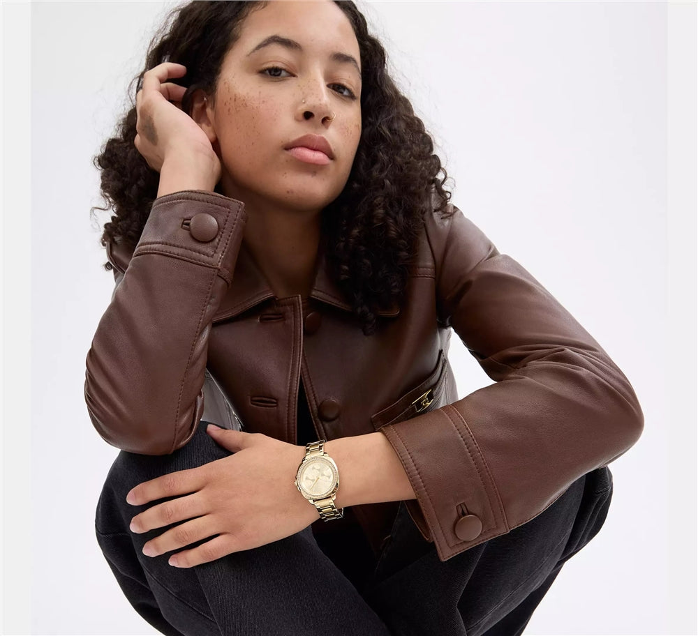 Coach Gold Kitt Bracelet Watch