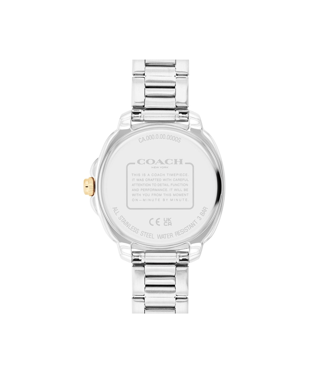 Coach Gold Mix Kitt Green Dial Bracelet Watch