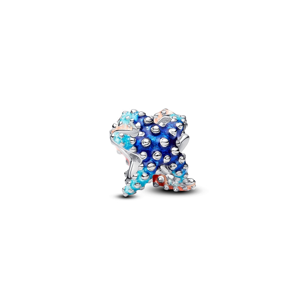 Pandora Silver Colourful Starfish Mini Charm
