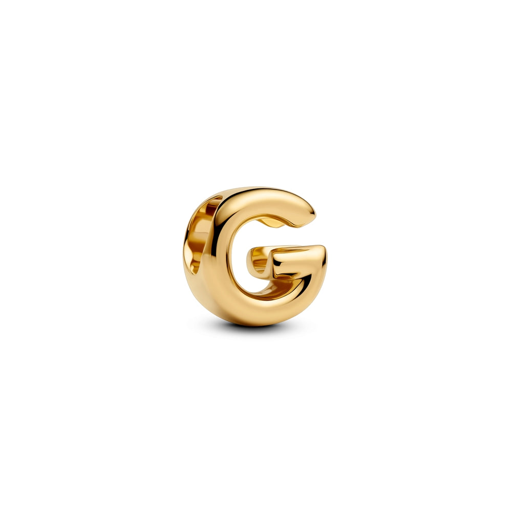 Pandora Gold Letter G Alphabet Charm
