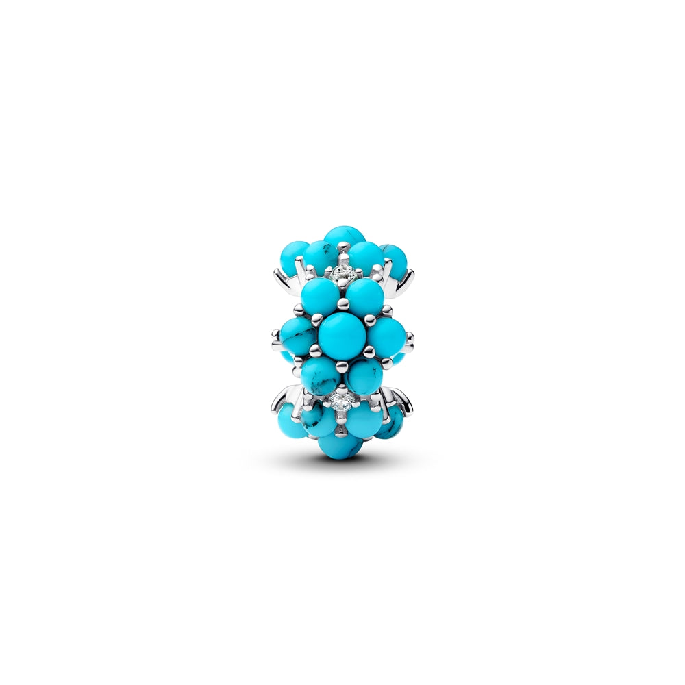 Pandora Silver Turquoise-coloured Ocean Charm