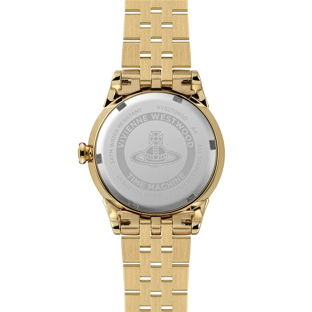 Vivienne Westwood Gold Green Little Wallace Watch