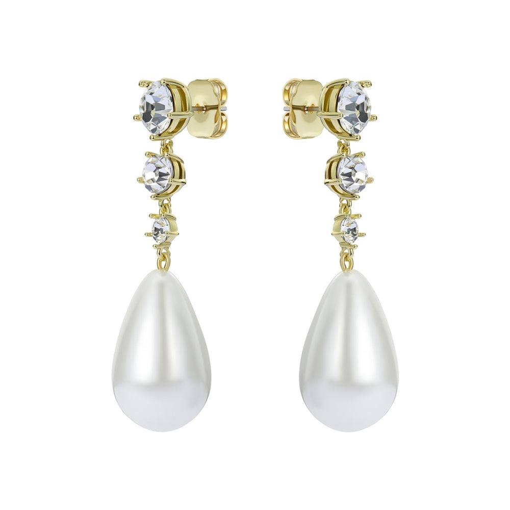 Ted Baker Gold Pearsti Pearl Statement Drop Earrings